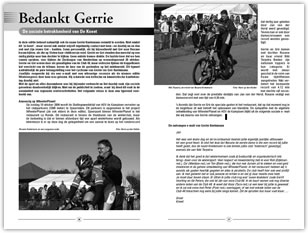 Wielerexpress 2005 - Bedankt Gerrie - De sociale betrokkenheid van De Kneet
