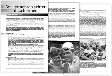 Wielerexpress 2006 - Wielermensen achter de schermen: Piet de Wit en Piet Kuijs