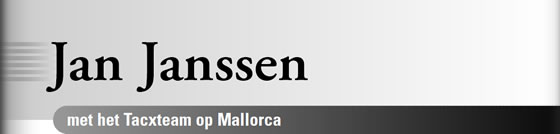 Wielerexpress 2009 - Jan Janssen met het Tacxteam op Mallorca